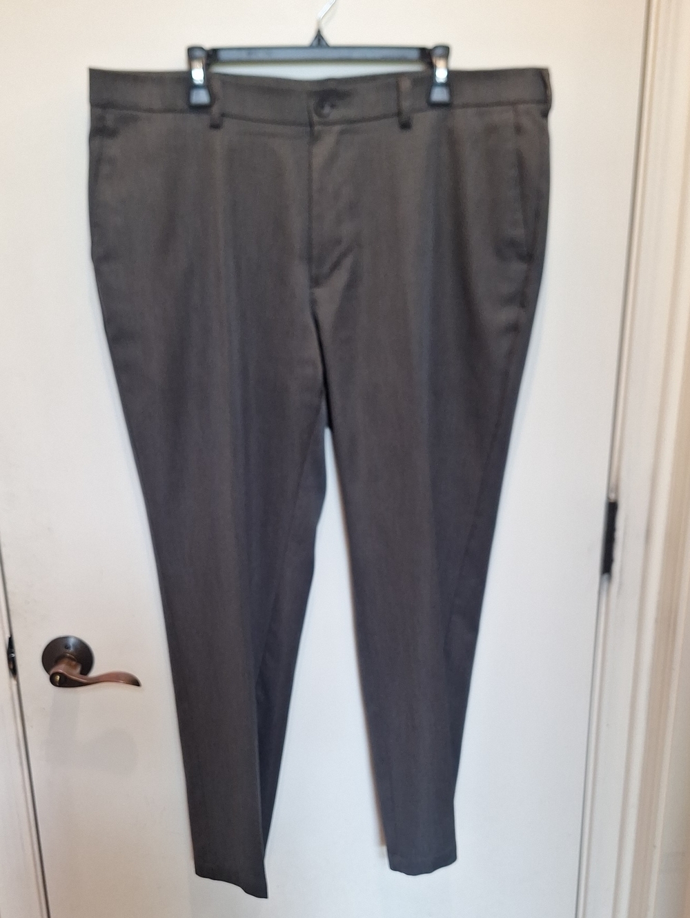 Haggar Men's Charcoal Gray Dress Pants